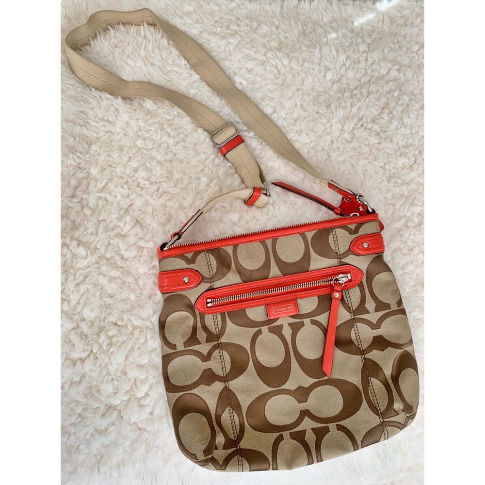 Coach cross body purse